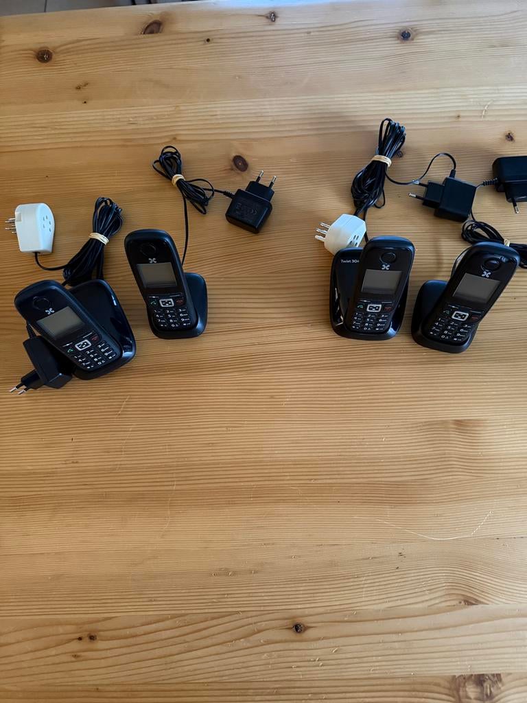 Téléphone fixe Proximus Twist 304, Telecommunicatie, Ophalen of Verzenden, Gebruikt, 2 handsets
