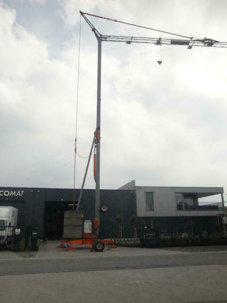 Te huur Bouwkraan FB GRU 24 meter, Ophalen of Verzenden, Zo goed als nieuw, Bouwlift