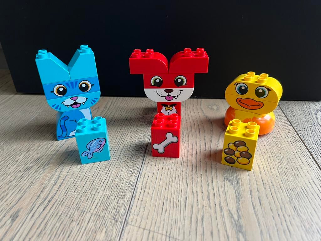 Lego Duplo Mijn eerste puzzeldieren - volledige set, Ophalen of Verzenden, Zo goed als nieuw, Complete set, Duplo