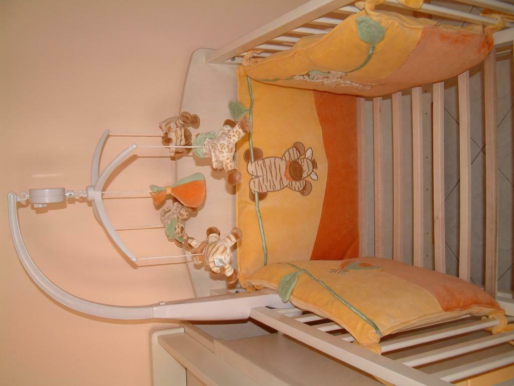 TOUR DE LIT NOUKIES COLLECTION LEO ET ZIMBO 2 DISPO, Garçon ou Fille, Autres couleurs, Enlèvement, Utilisé