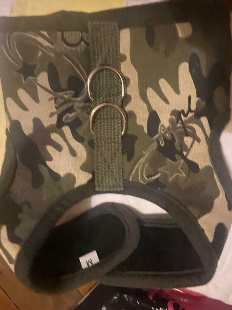 Harnais camouflage pour petit chien Taille M, Comme neuf