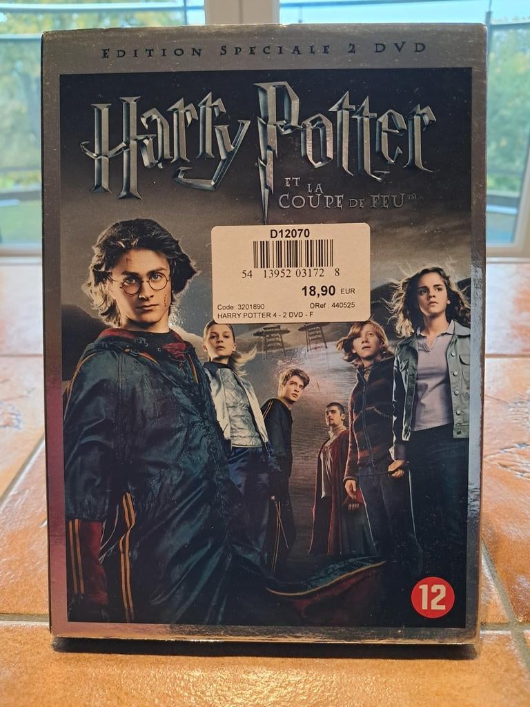 Dvd Harry Potter et la Coupe de feu, Enlèvement ou Envoi, Science-Fiction, Coffret, Utilisé