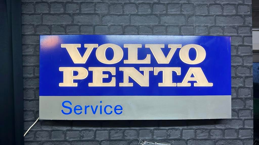 Volvo Penta Service  lichtbak 110x48cm, Ophalen of Verzenden