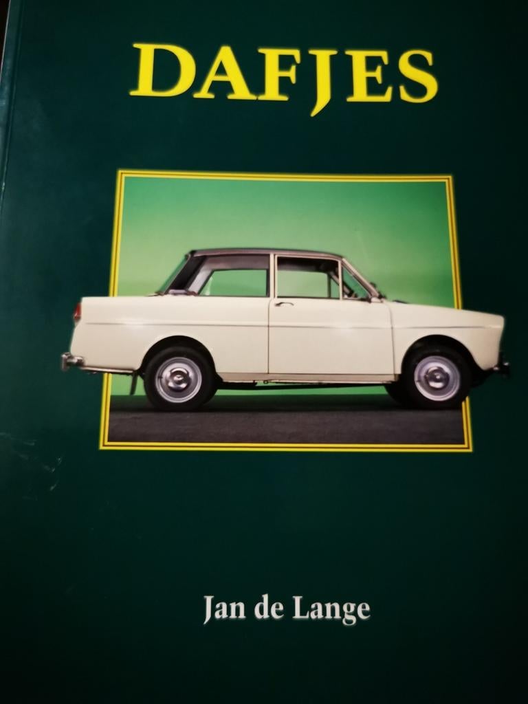 Dafjes door Jan de Lange 1997 boek in nieuwstaat, Jan de lange, Comme neuf, Renault, Envoi