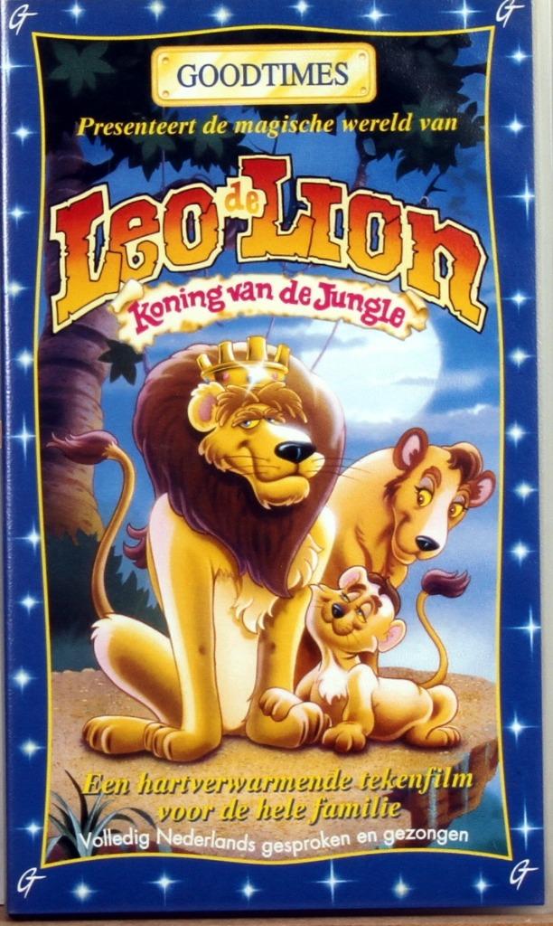 Video VHS Tekenfilm: Leo de Lion koning van de jungle , Cd's en Dvd's, VHS | Kinderen en Jeugd, Alle leeftijden, Ophalen of Verzenden