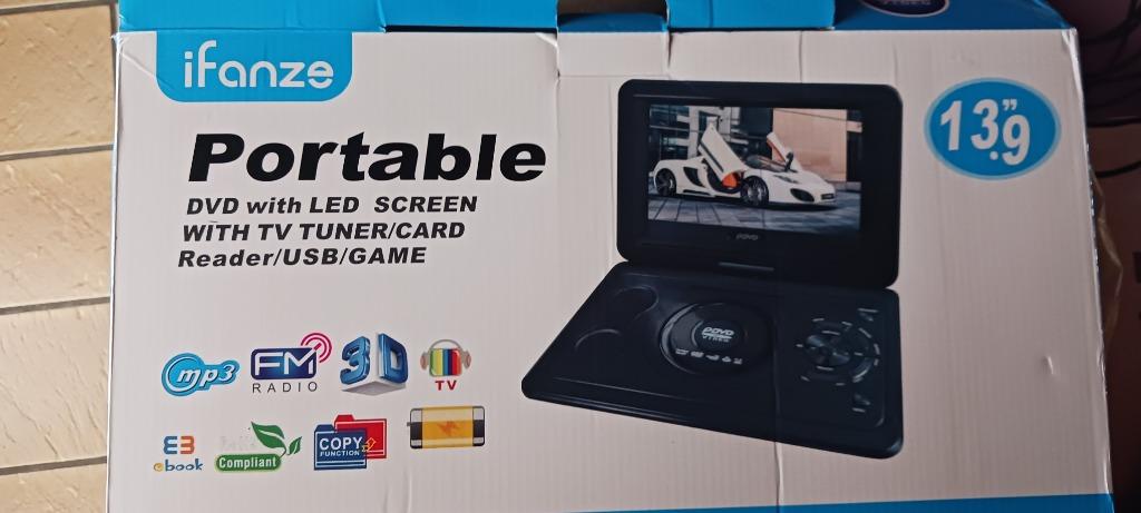 lecteur dvd portable, TV, Hi-fi & Vidéo, Lecteurs DVD, Enlèvement ou Envoi, Neuf, Lecteur DVD, Portable
