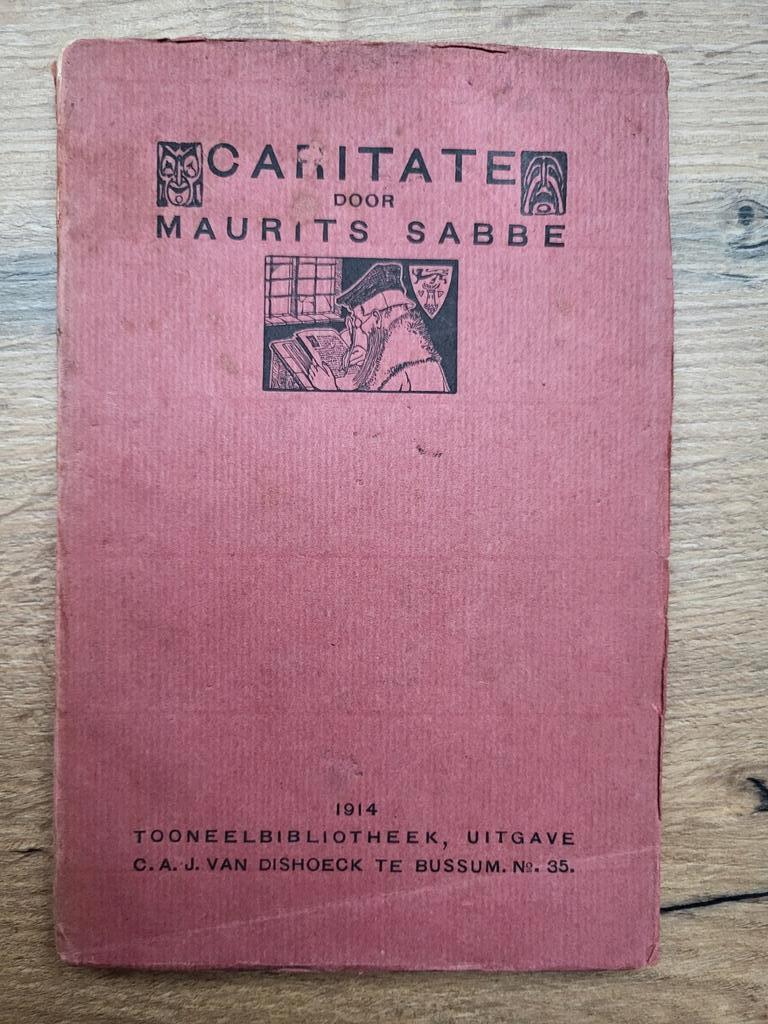 Maurits Sabbe - Caritate - 1ste druk 1914, Ophalen of Verzenden, Gelezen