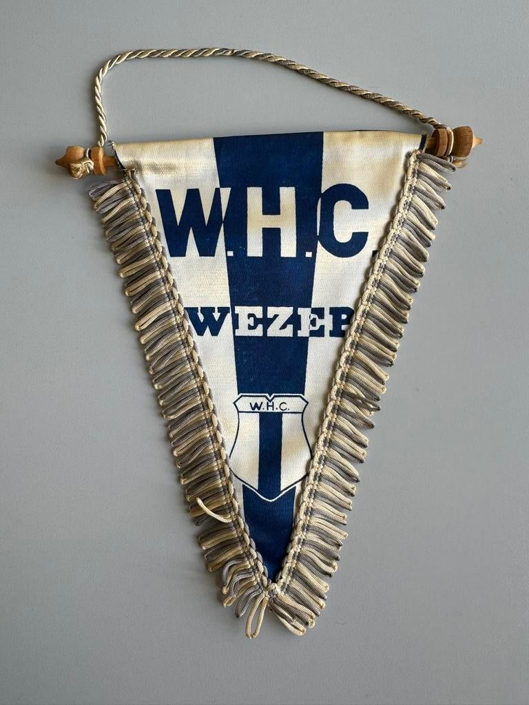 Fanion van W.H.C. Wezep, Verzamelen, Sportartikelen en Voetbal, Ophalen, Gebruikt