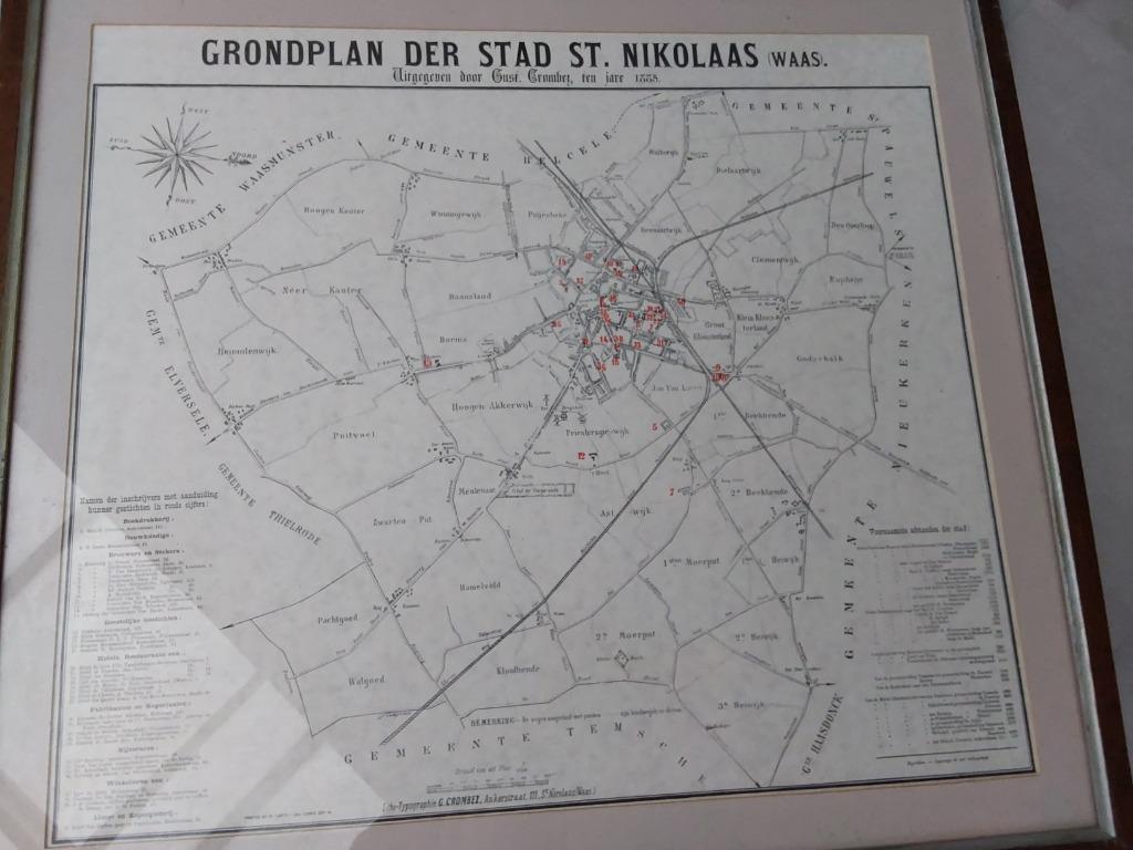 Grondplan Sint-Niklaas, Enlèvement, Utilisé