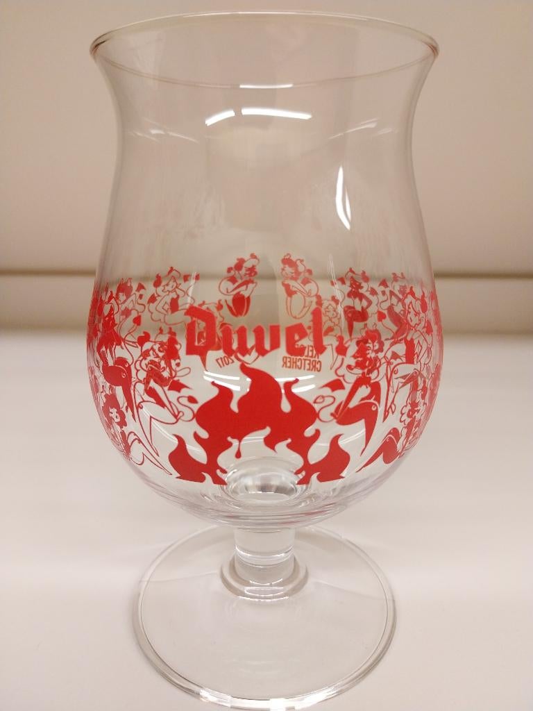 Duvel Winking Lizard 2017 Kelsey Cretcher, Verzamelen, Ophalen of Verzenden, Nieuw, Bierglas