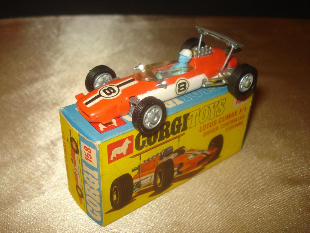 CORGI TOYS Ancienne Lotus-Climax F1 en Boîte Originale, Ophalen of Verzenden, Nieuw, Auto, Corgi