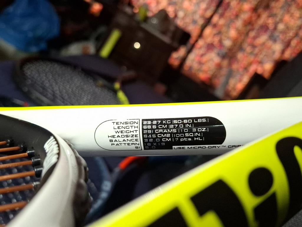 Set van 2 Wilson nCode nPro Team Rackets – Grip L3 – Topstaa, Enlèvement