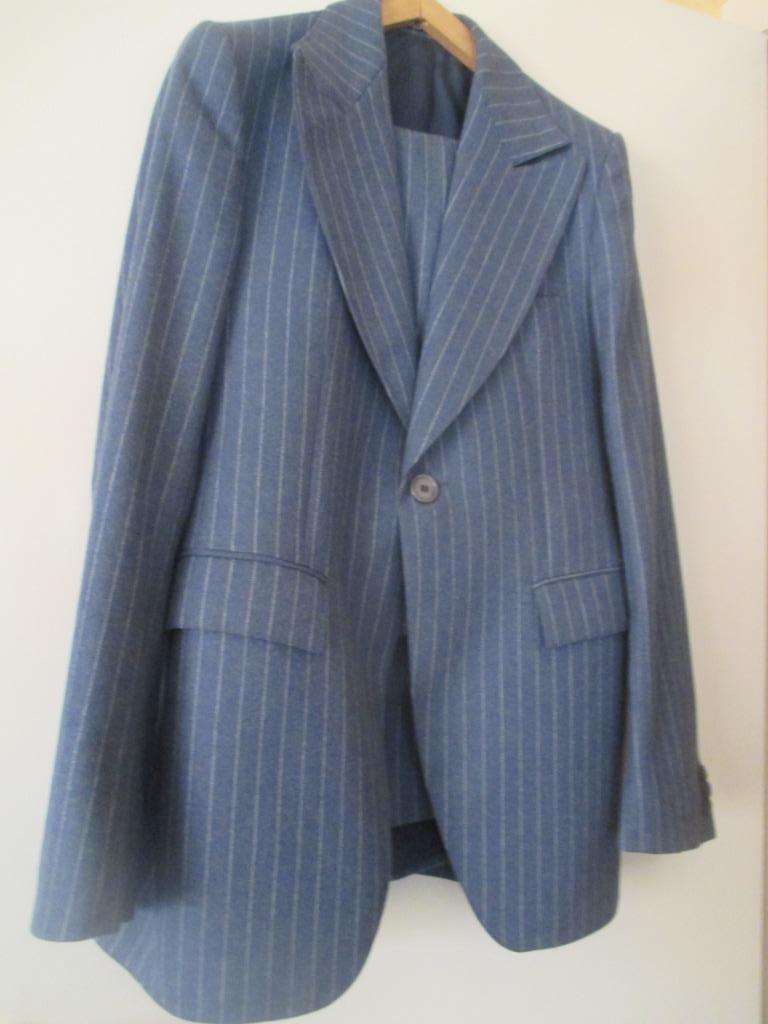 costume rayé pour homme de style vintage taille 50, Enlèvement ou Envoi, Comme neuf, Taille 48/50 (M)