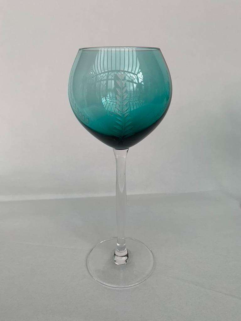 Crystal Handmade Wineglass 4X Vintage, Ophalen