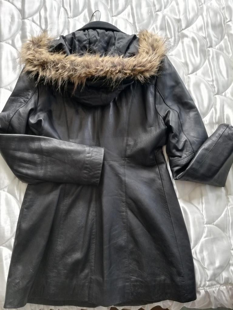 Manteau cuir de marque " Leather Land ", Vêtements | Femmes, Vestes | Hiver, Comme neuf, Noir, Envoi