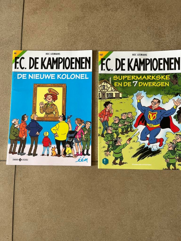 Strips F.C.De Kampioenen, Enlèvement, Comme neuf, Hec Leemans