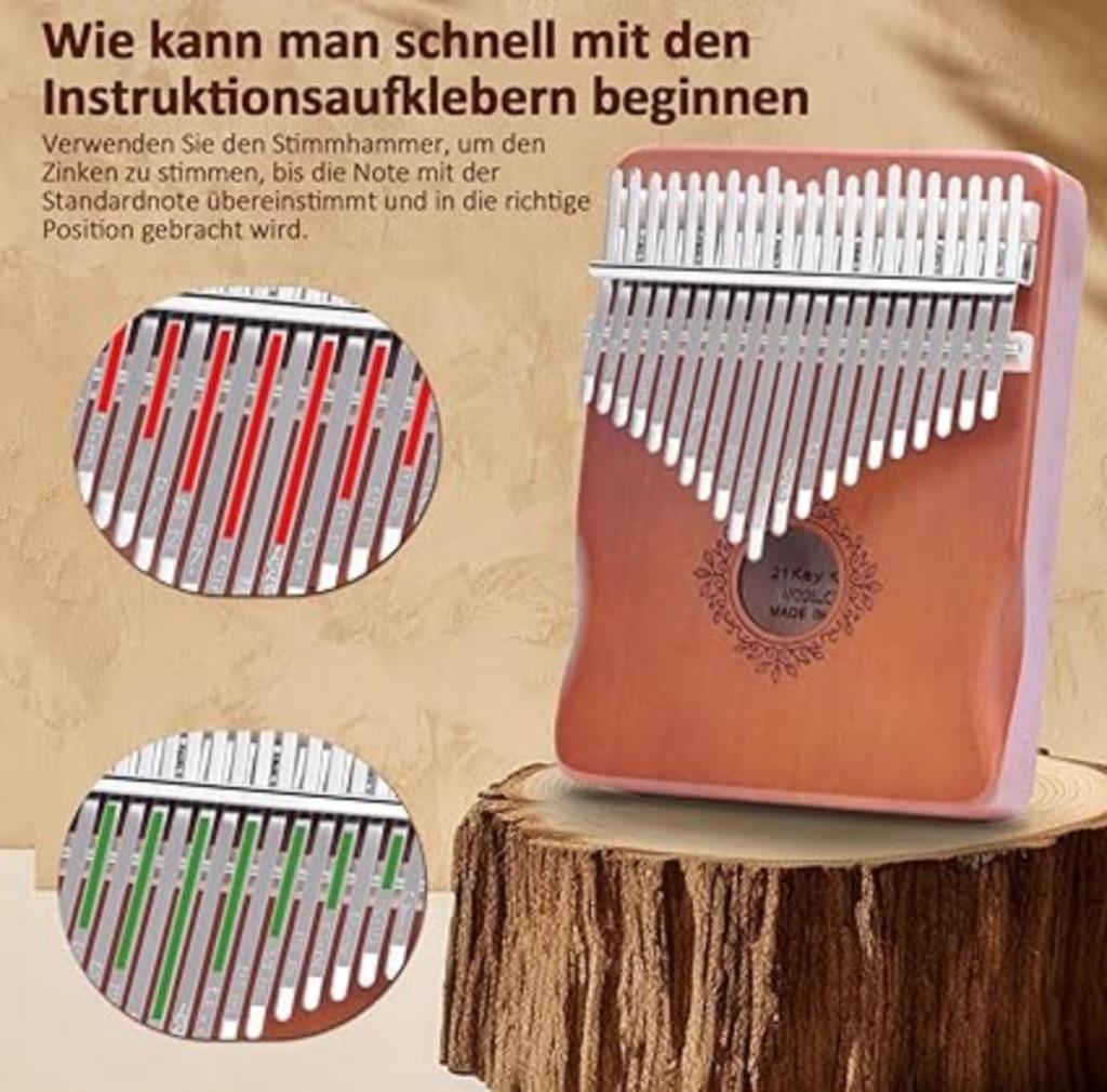 Kalimba 21 toetsen SNELLE GRATIS LEVERING, -, Verzenden, DMTIVMG, -