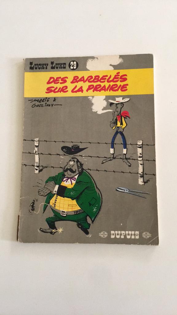 Lucky luke 29 « des barbelés dans la prairie « , Enlèvement ou Envoi