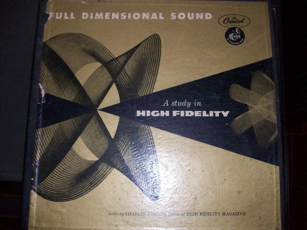 Lp Full dimensional sound - Capitol records, Enlèvement ou Envoi, Utilisé