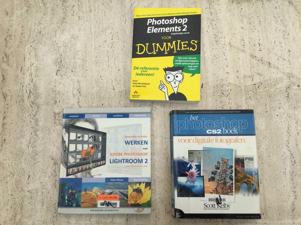 Verschillende Photoshop boeken, Ophalen of Verzenden, Gelezen