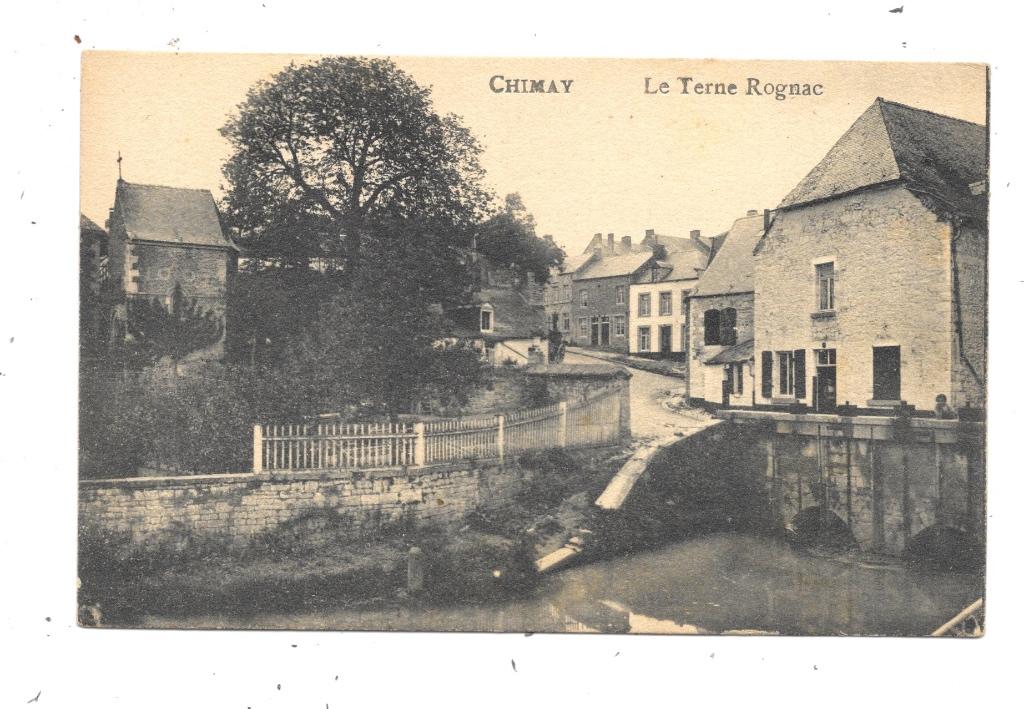 Chimay NA91: Le Terne Rognac, Collections, Envoi, Avant 1920, Non affranchie, Hainaut