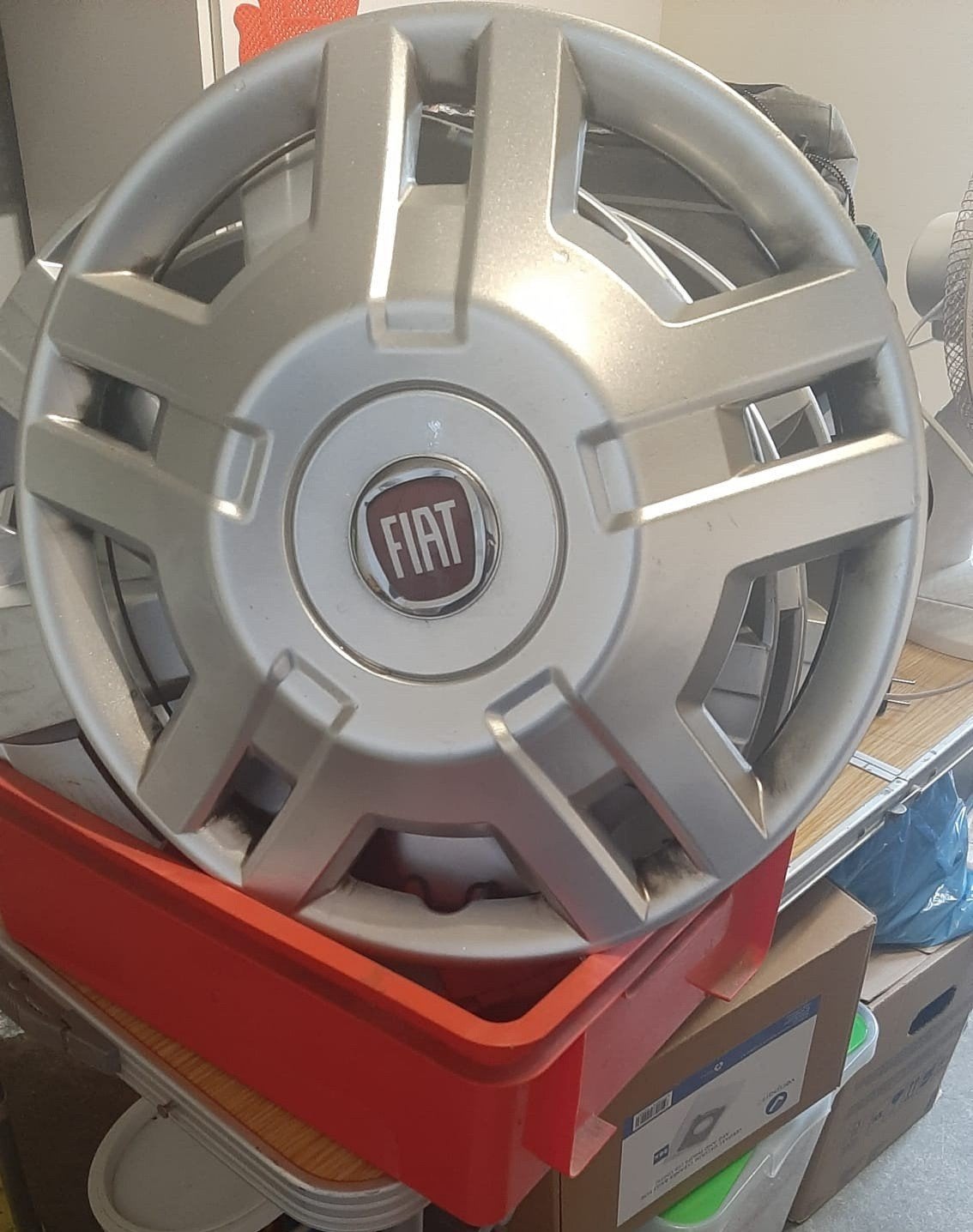 Enjoliveurs Fiat , 3 pièces, Enlèvement