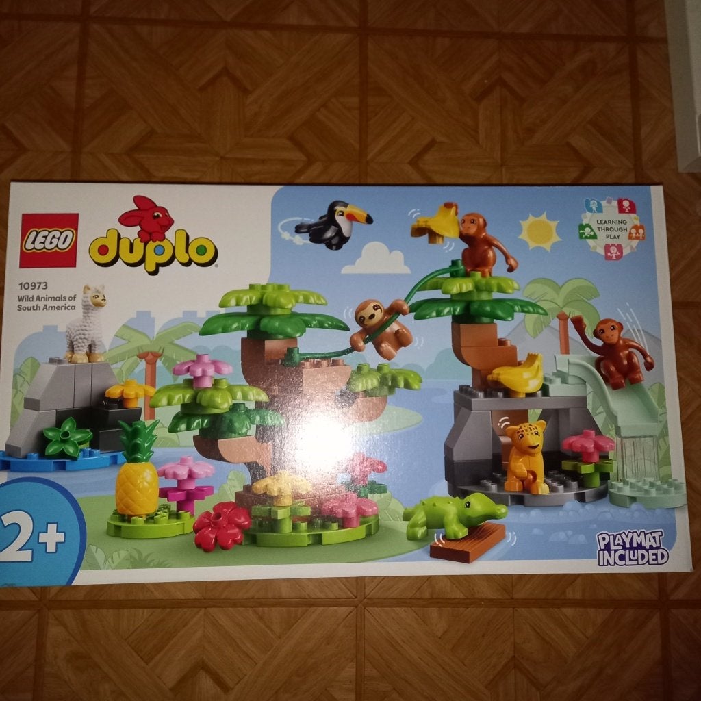 Wilde dieren van Zuid-Amerika - Duplo 10973, Kinderen en Baby's, Speelgoed | Duplo en Lego, Ophalen, Overige thema's, Nieuw, Compleet