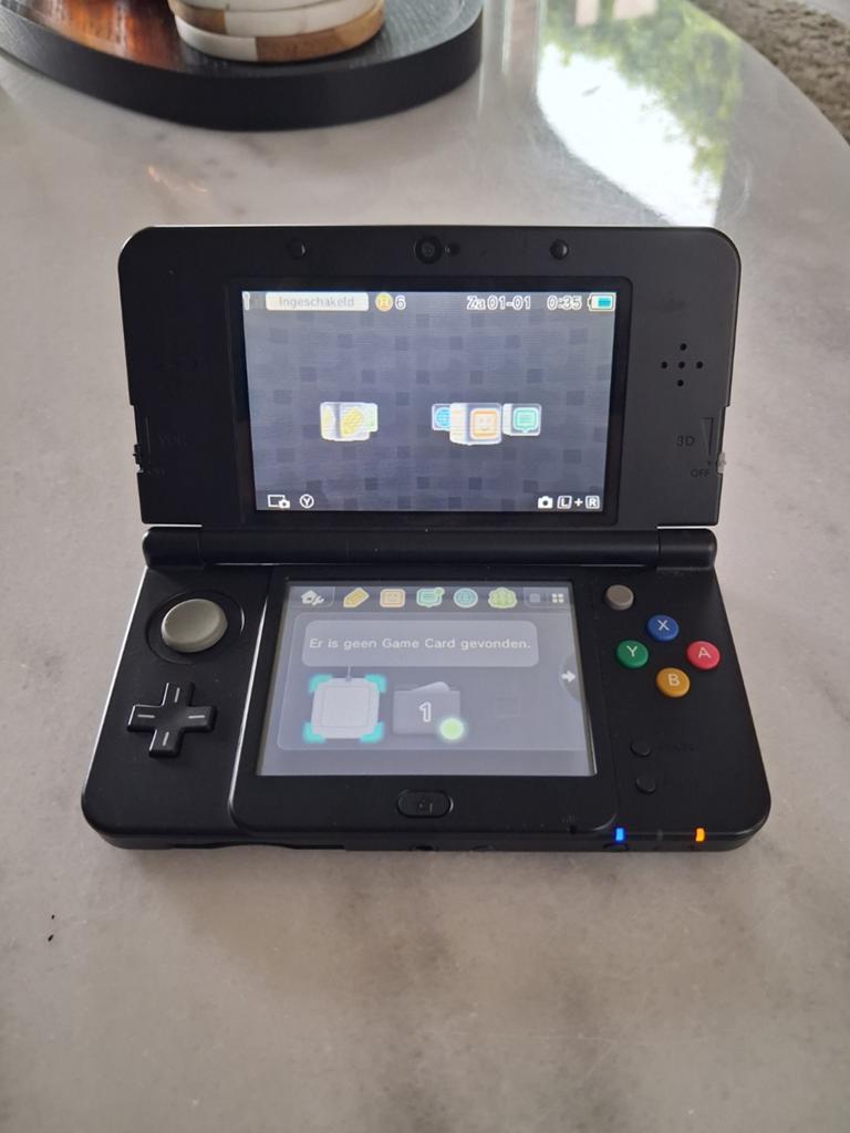 Nintendo 3ds zwart, Games en Spelcomputers, Spelcomputers | Nintendo 2DS en 3DS, Ophalen, Zwart, 3DS