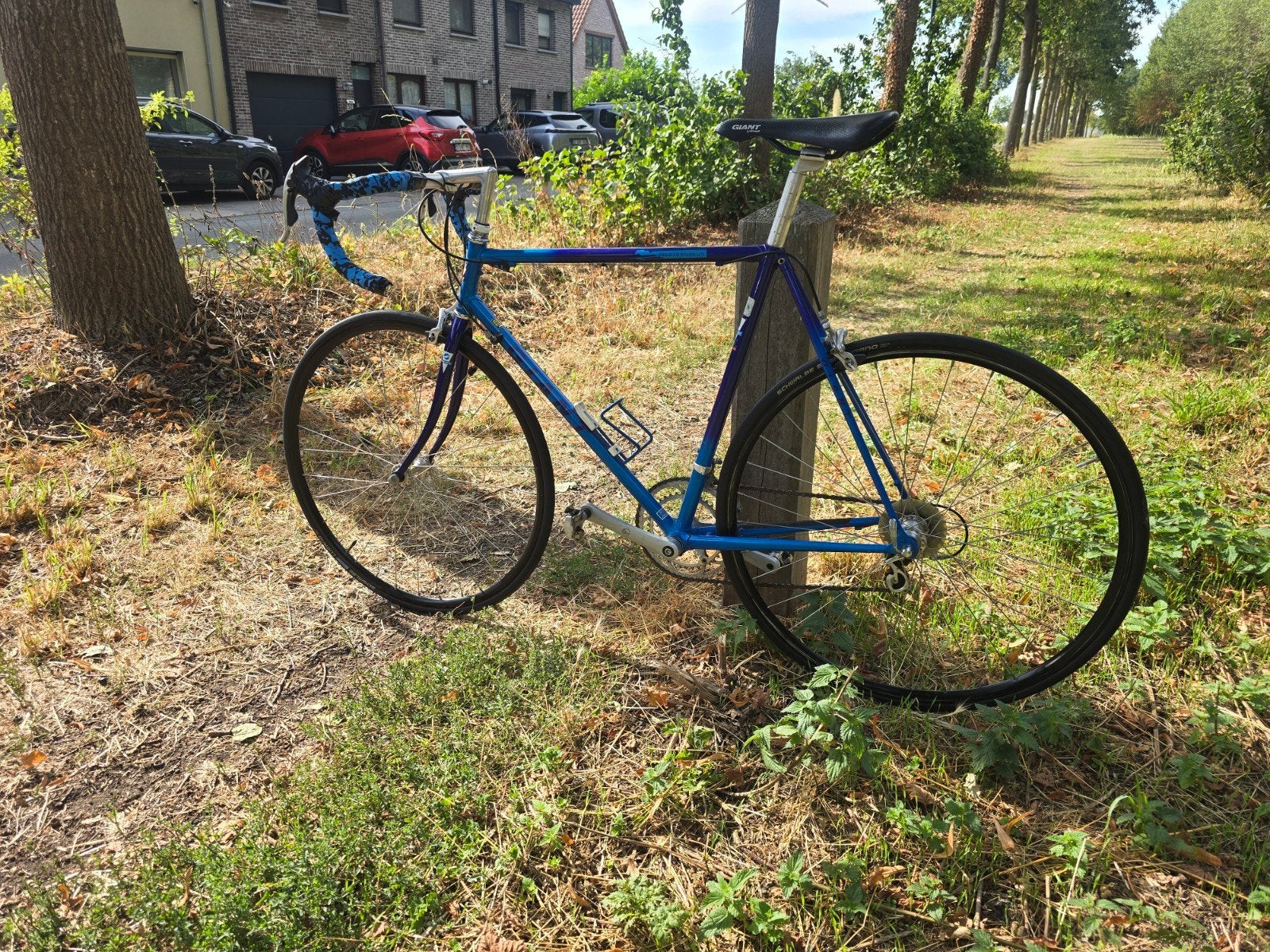 Giant Racefiets, Ophalen, Staal, Giant, Zo goed als nieuw