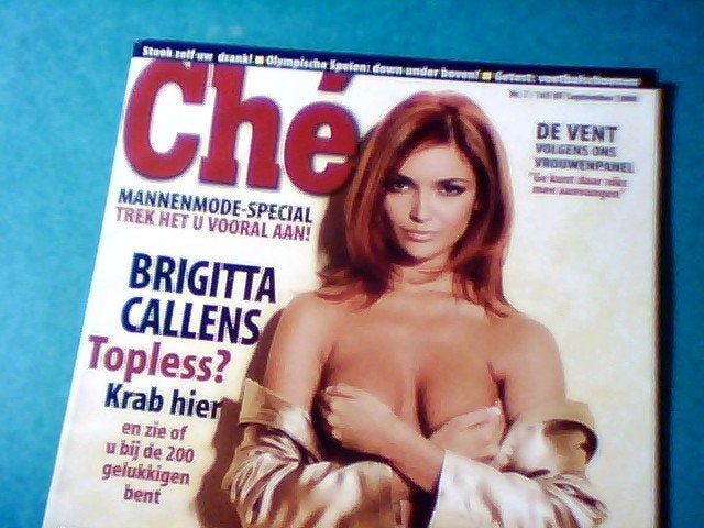 CHE Brigitta Callens, Ophalen of Verzenden, Zo goed als nieuw, Gossip of Showbizz