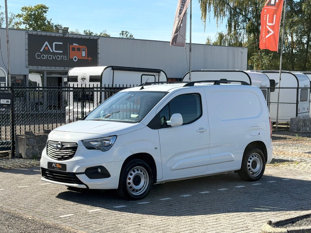 ✅Opel Combo 1.5TD Airco/GARANTIE/Navi/Cruise/Trekh/LaneAss, Auto's, Voorwielaandrijving, Stof, 4 cilinders, Wit
