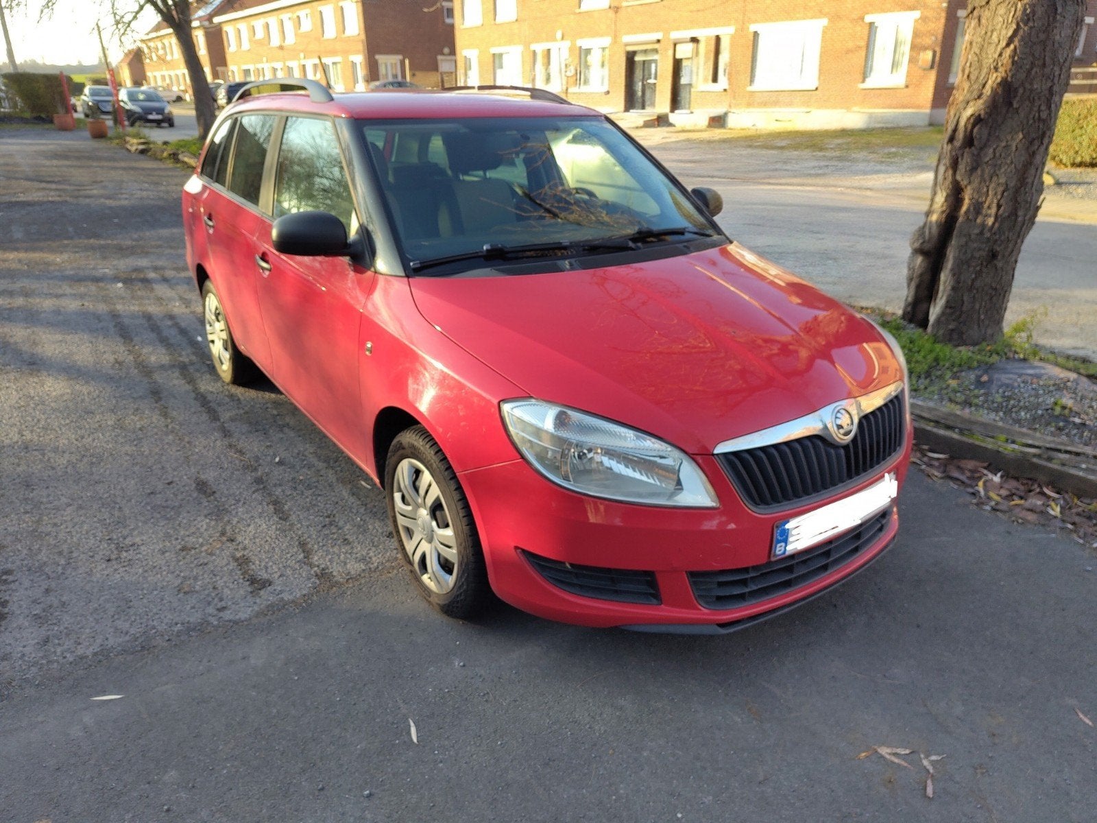 Skoda Fabia Combi Break, Autos, Skoda, Rouge, Euro 5, Achat, Boîte manuelle