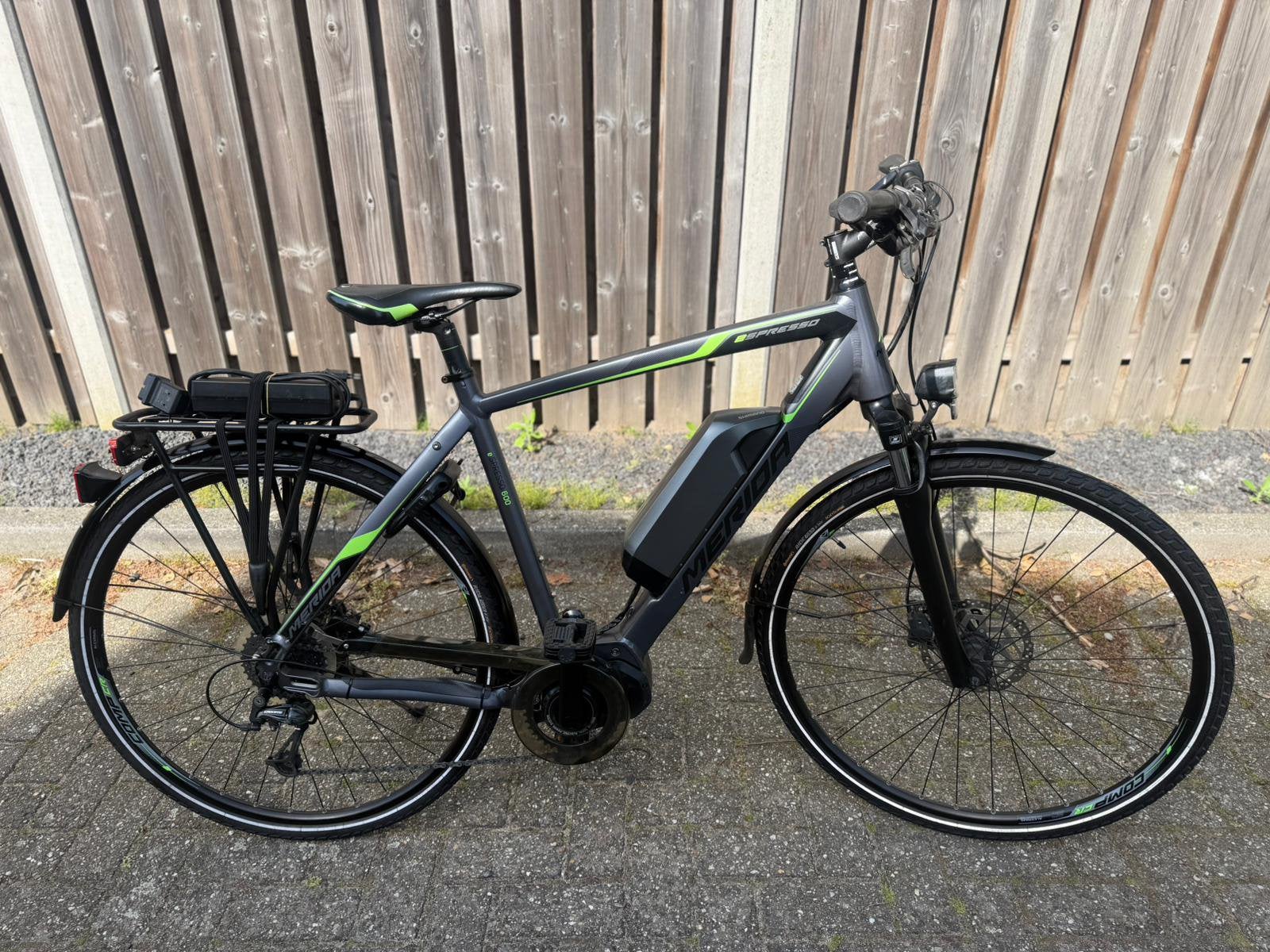 Electrische merida middenmotor fiets, Fietsen en Brommers, 53 tot 57 cm, Ophalen, Zo goed als nieuw, Versnellingen