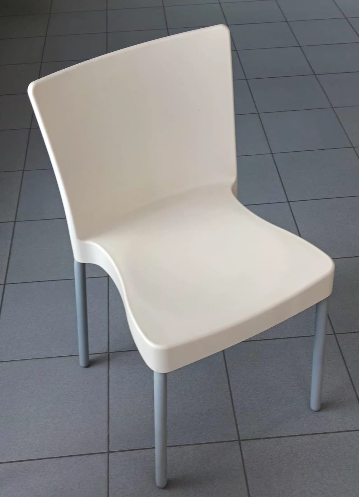 4 stoelen veranda en terras, Ophalen, Plastic, Stapelbaar
