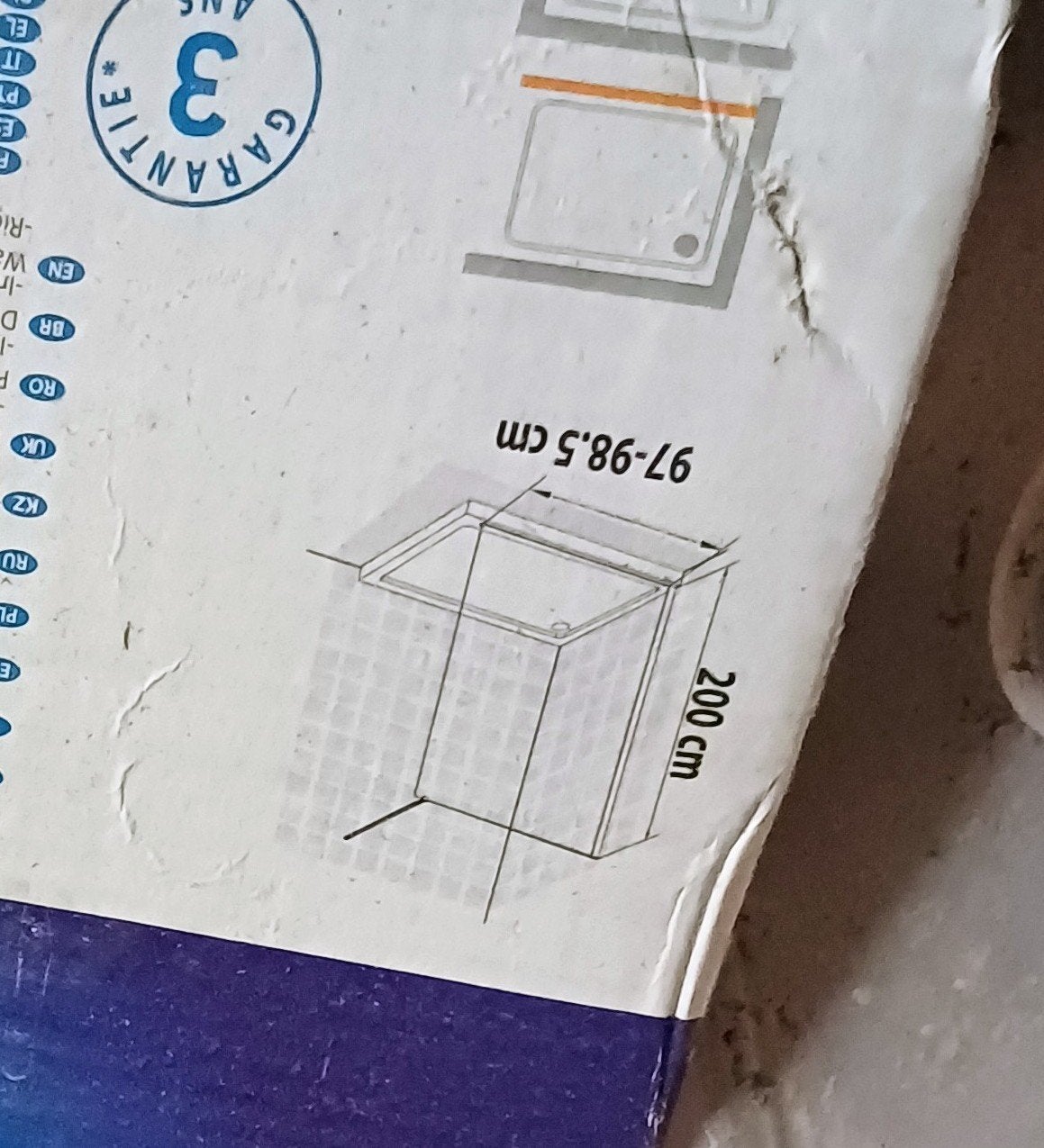 parois de douche en verre, Bricolage & Construction, Enlèvement, Verre, Douche