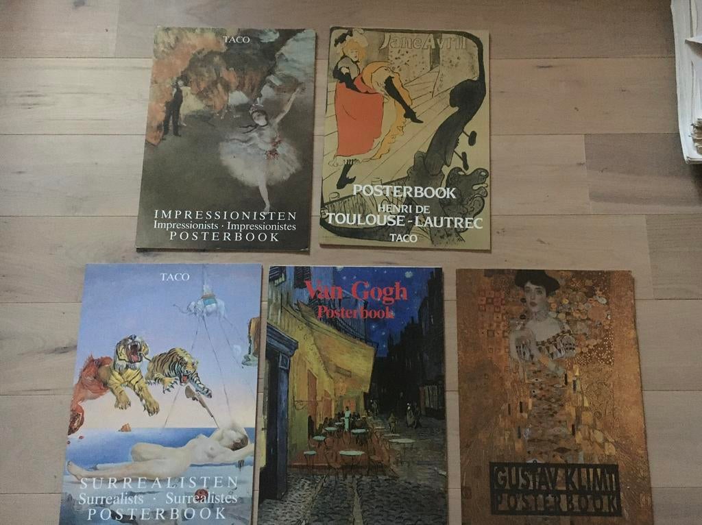 Posterboeken schilderkunst taco, Ophalen of Verzenden, Gelezen