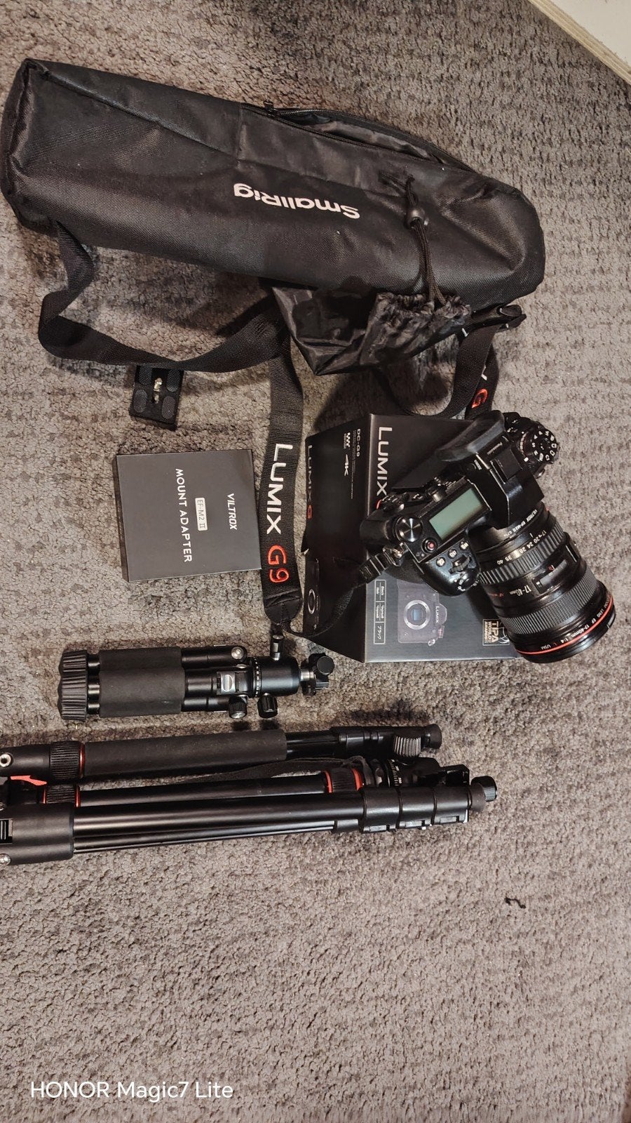 Panasonic lumix dc-g9 set, TV, Hi-fi & Vidéo, Photo | Appareils professionnels, Appareil photo, Enlèvement