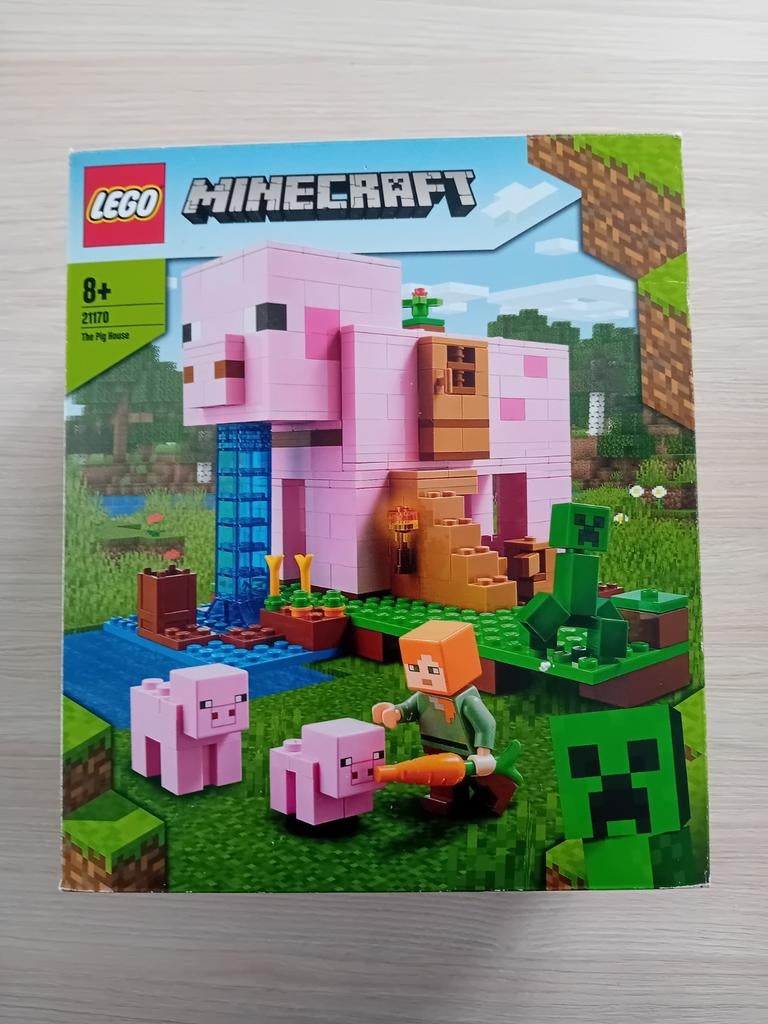 Lego Minecraft 21170 The Pig House Het varkenhuis, Ophalen, Minecraft, Lego, Zo goed als nieuw