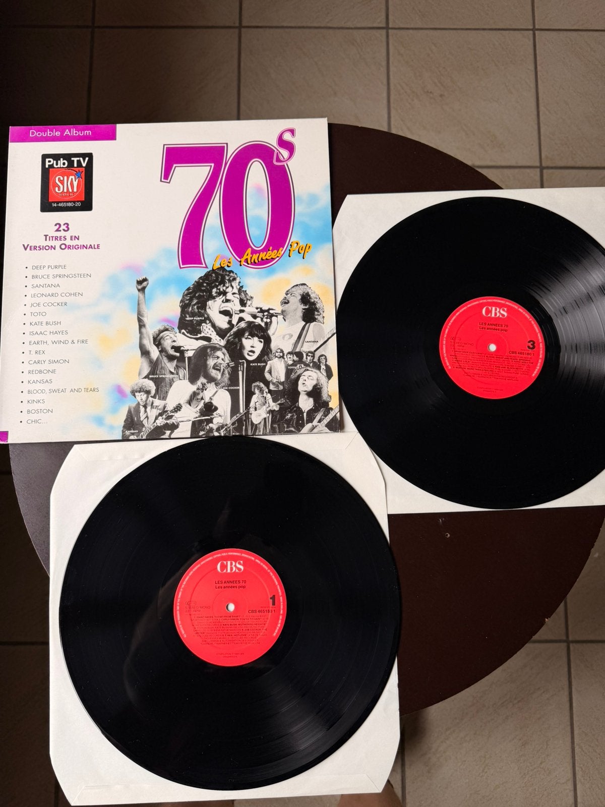 70's Greatest Hits – Les Années Pop | Dubbel LP Vinyl, Ophalen, Zo goed als nieuw, Pop, LP