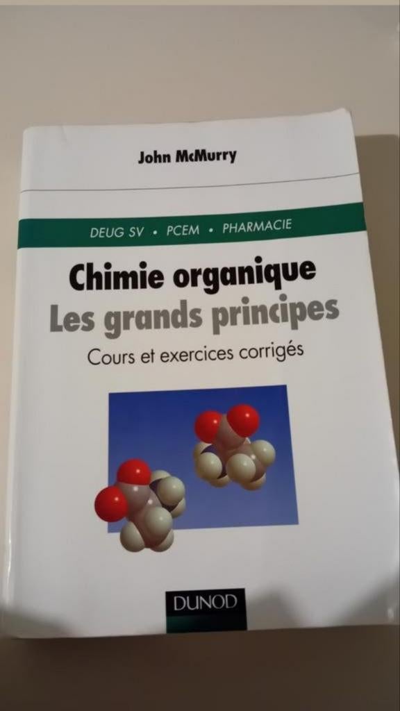 Boek over organische chemie, Boeken, Zo goed als nieuw, Hoger Onderwijs