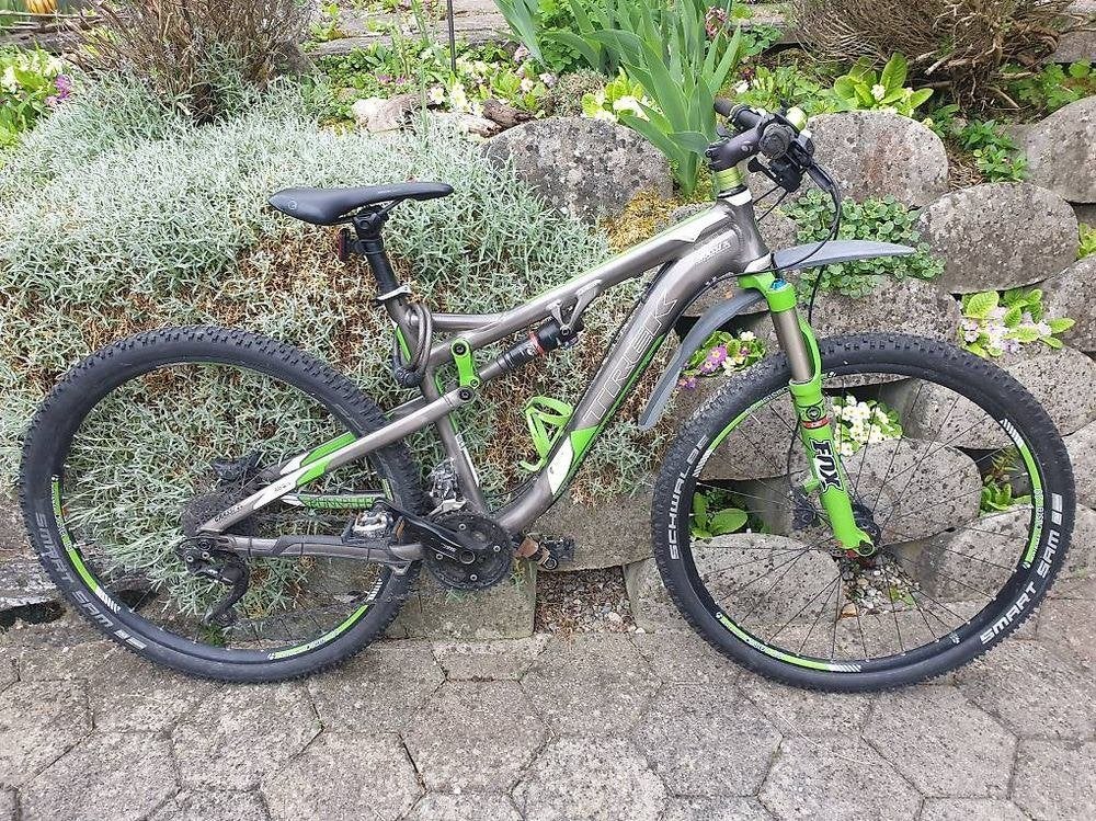 Trek fully alu, Fietsen en Brommers, Ophalen, 45 tot 49 cm, Zo goed als nieuw, Schijfrem