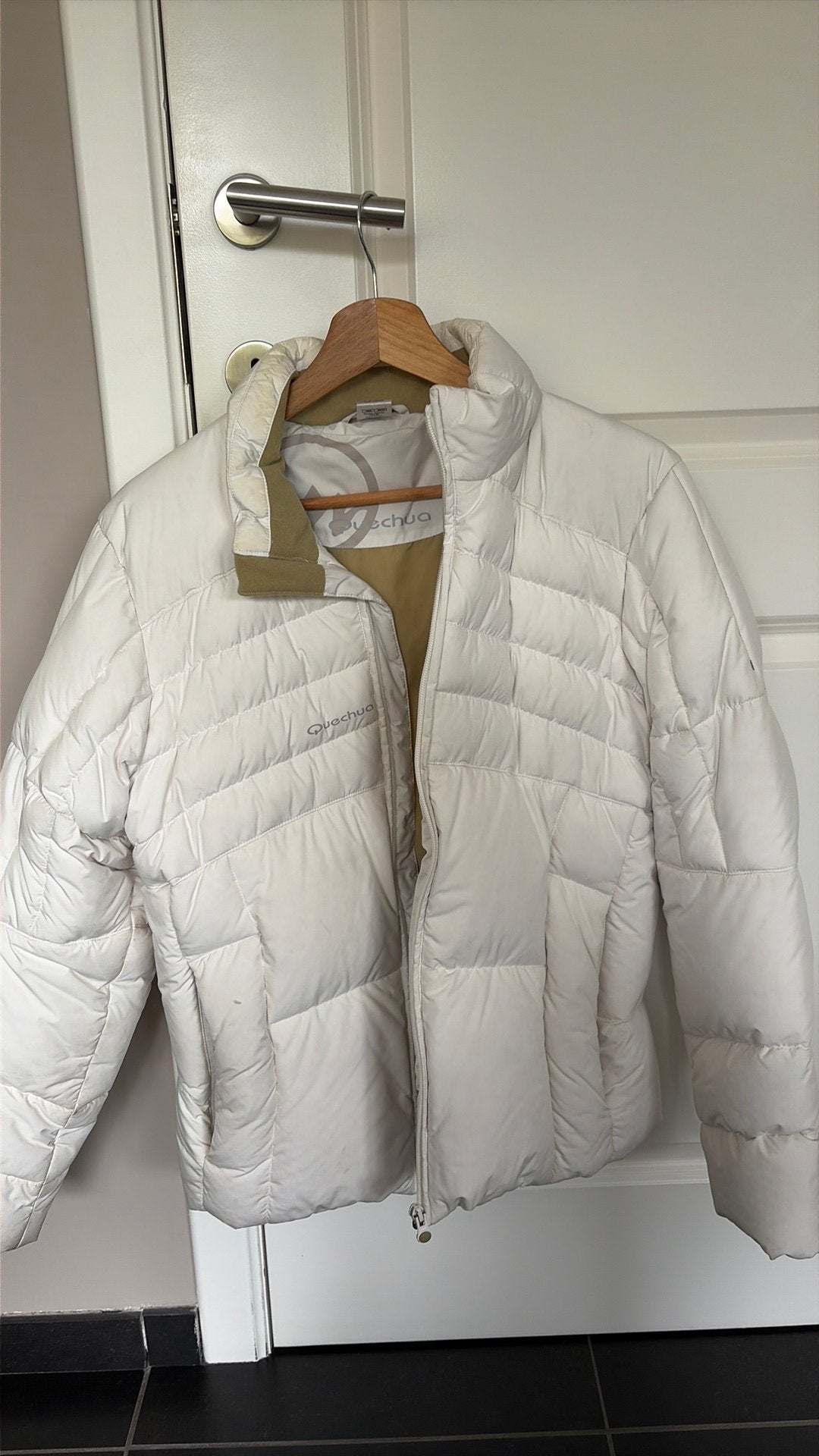 Jas Quechua, Enlèvement ou Envoi, Porté, Taille 36 (S), Blanc