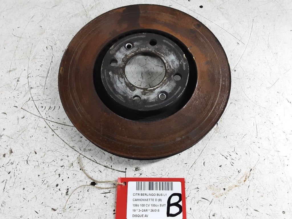 REMSCHIJF VOOR Citroën Berlingo (01-2008/04-2021), Gebruikt, Citroën, Mevr. I. Hauben, Rue de l'Espoir 34 34
4030  GRIVEGNÉE, BE