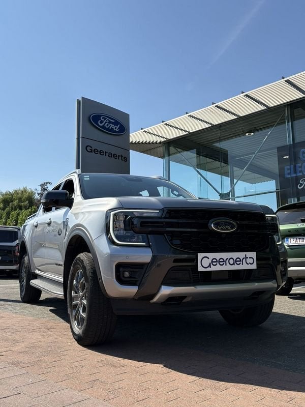 Ford Ranger EcoBlue A10 e-4WD Wildtrak, Auto's, Automaat, Gebruikt, Zwart, 4 cilinders