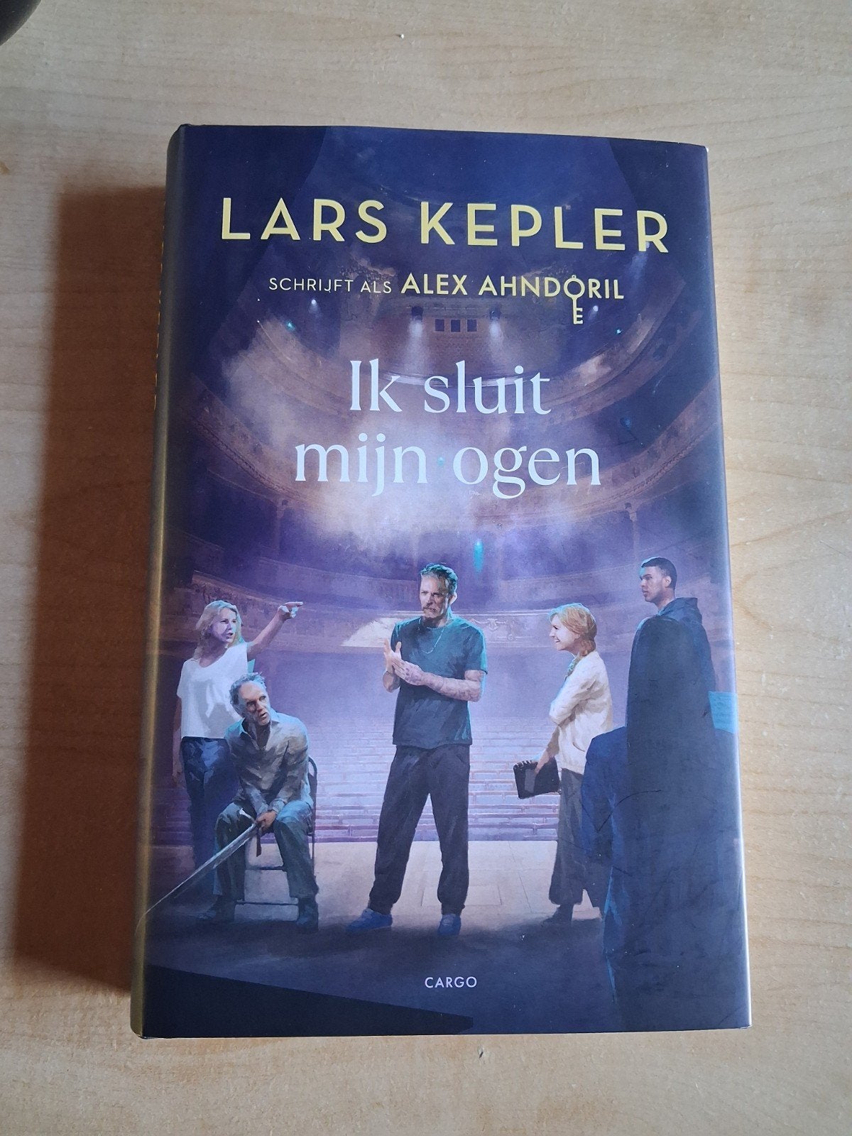 Ik sluit mijn ogen, Ophalen, Nieuw, Lars Kepler( Alex Ahndoril)