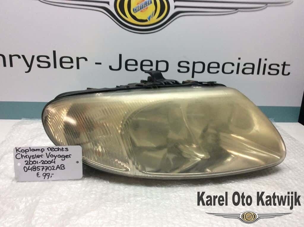 Koplamp rechts Chrysler Voyager 2001-2004, Utilisé, -, -, Enlèvement ou Envoi