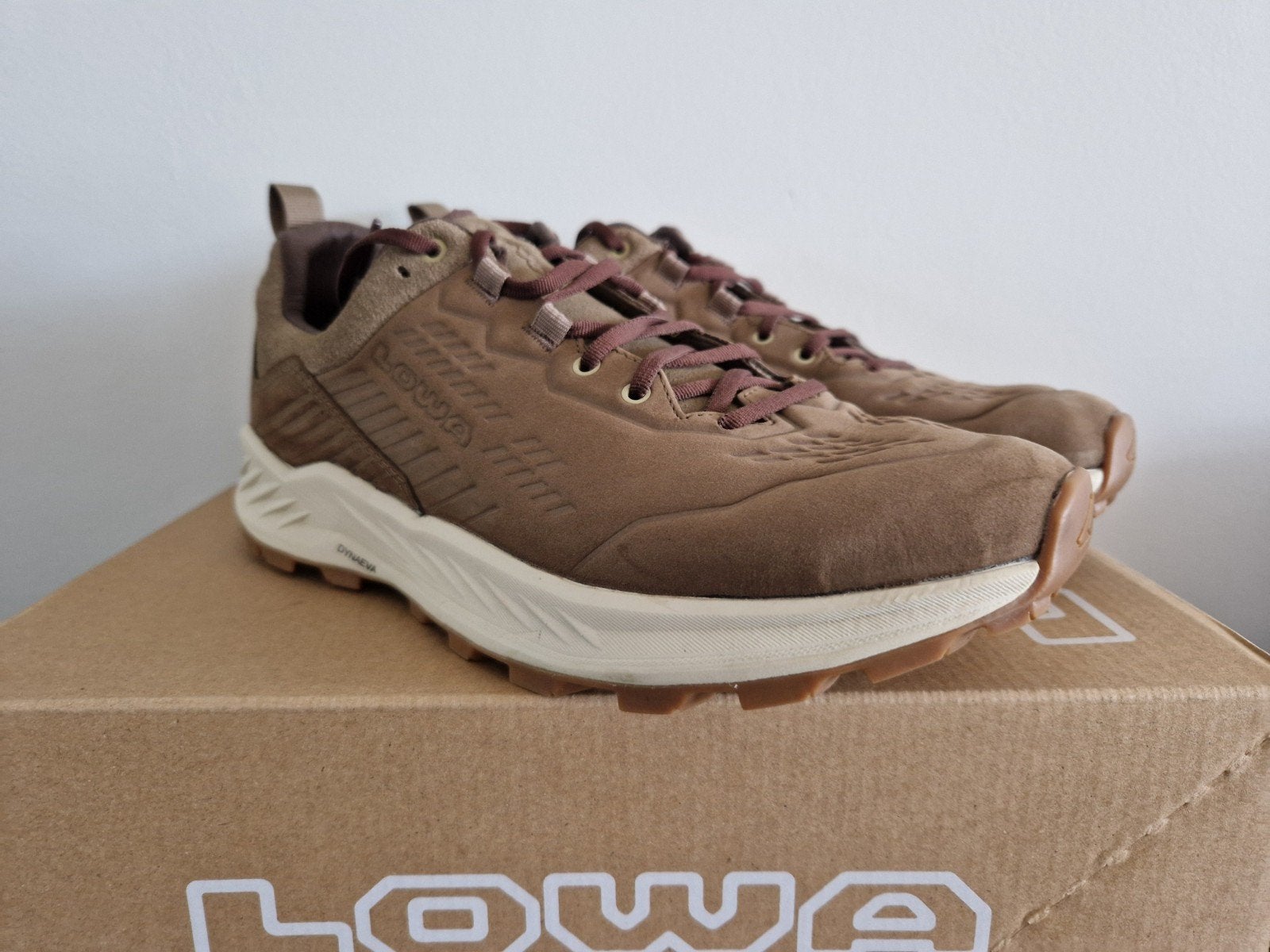 Lowa Nuvolo maat 41 (1 keer gedragen), Lowa, Bruin, Zo goed als nieuw, Wandelschoenen
