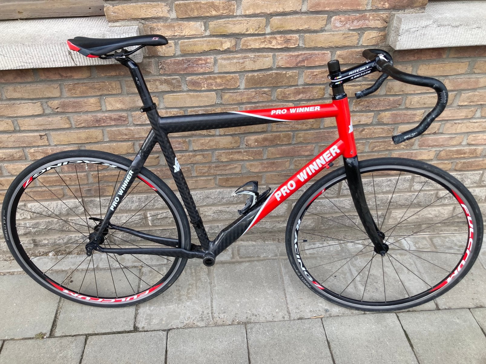 Koersfiets frameset, Ophalen, 28 inch, Gebruikt, Carbon