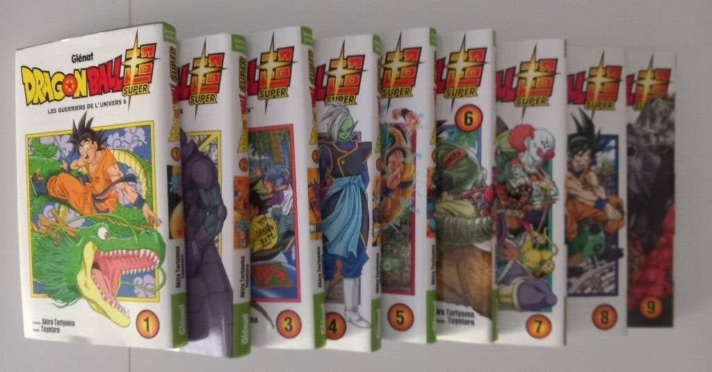 Tomes 1 à 9 du Manga Dragon Ball Super, Enlèvement ou Envoi, Utilisé, Akira Toriyama