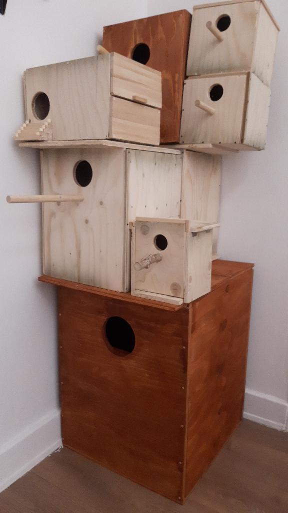 Nichoirs / Nestkasten, Enlèvement, Bois